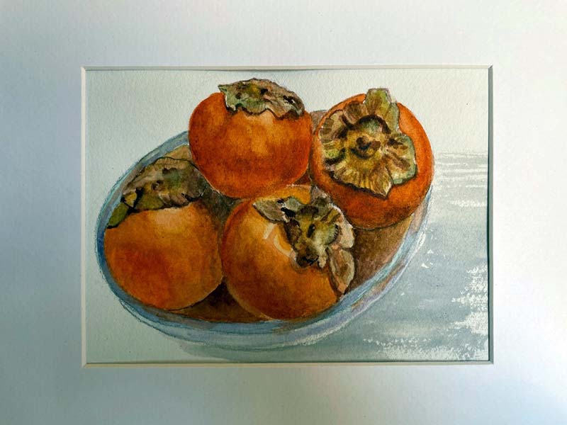 Food painting series by Kelli Fifield