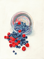 Three Berries, by Kelli Fifield