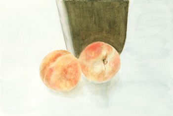 Peaches, by Kelli Fifield