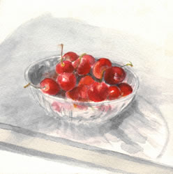 Vivs Cherries, by Kelli Fifield